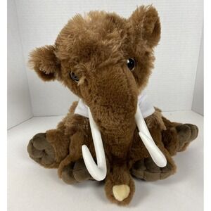 Vintage The Bear Factory 2001 Wooly Mammoth 12" Plush Soft Fuzzy Stuffed Animal